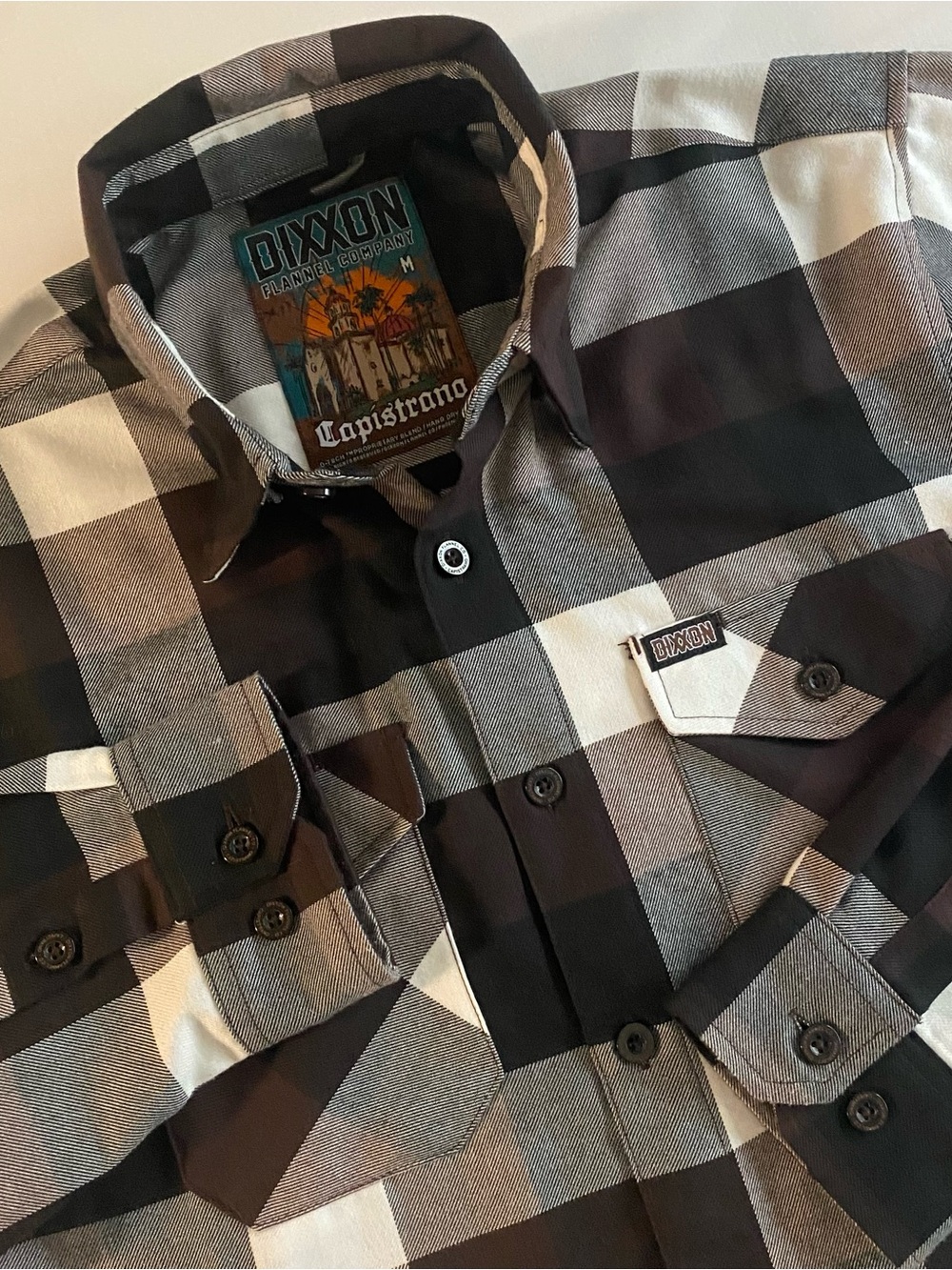 Dixxon Flannel Co Capistrano Shirt Men M Button Up